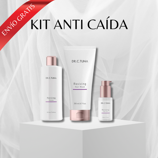 Kit Anti Caída  - Shampoo - Mascarilla - Serum de Ajo